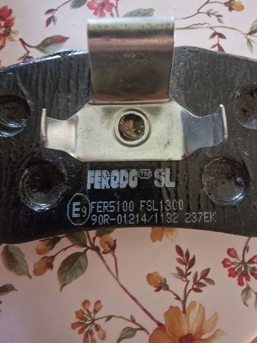 Placute frana spate bmw e46 320d ferodo