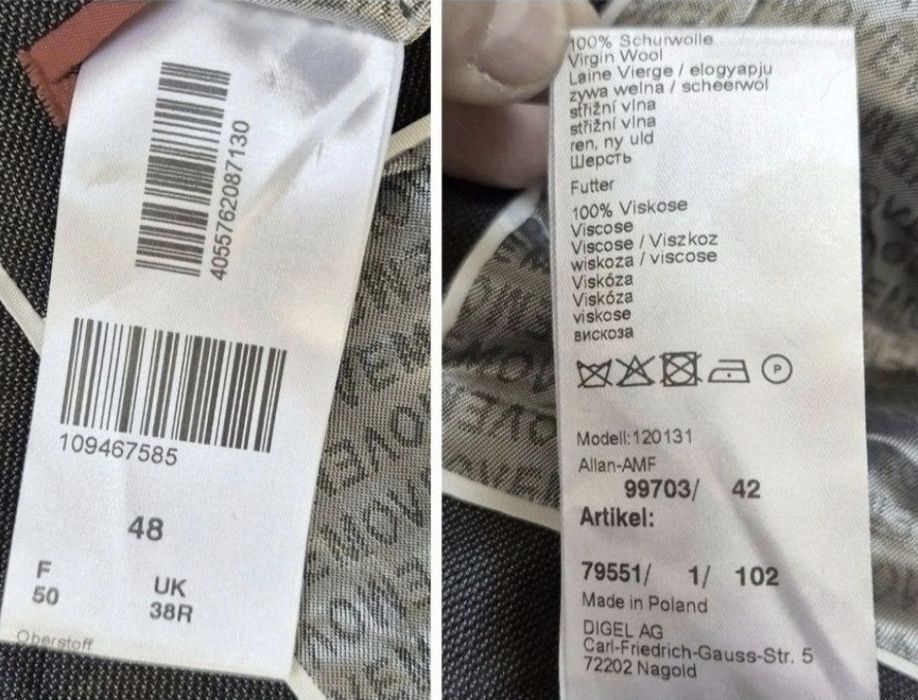 Set costum Premium bărbați, Digel, colecția Move, model Allan-AMF - 48