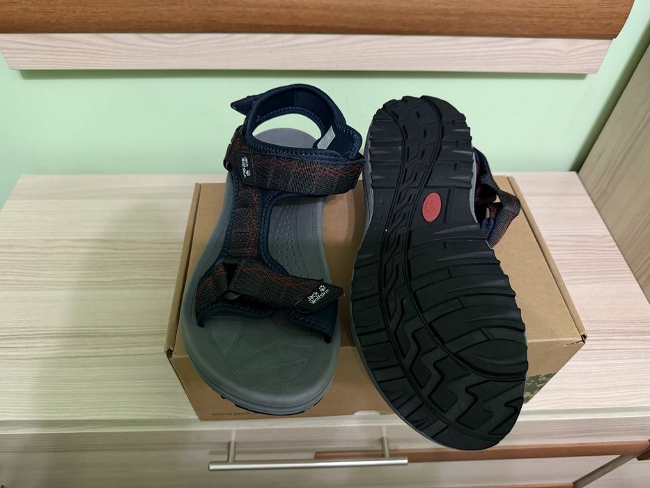 JACK WOLFSKIN Сандали WAVE BREAKER M  Navy Blue размер:45.5(отговарящ на  44,5(28,4см)