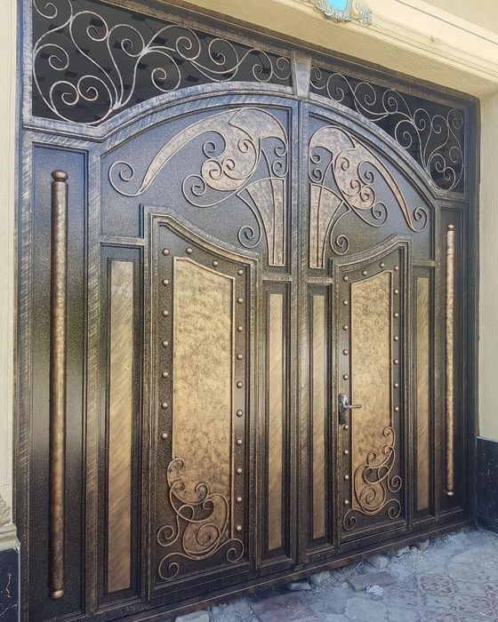 Покраска и Реставрация ворот. И ремонт ворот дверей.  Неродого и качес
