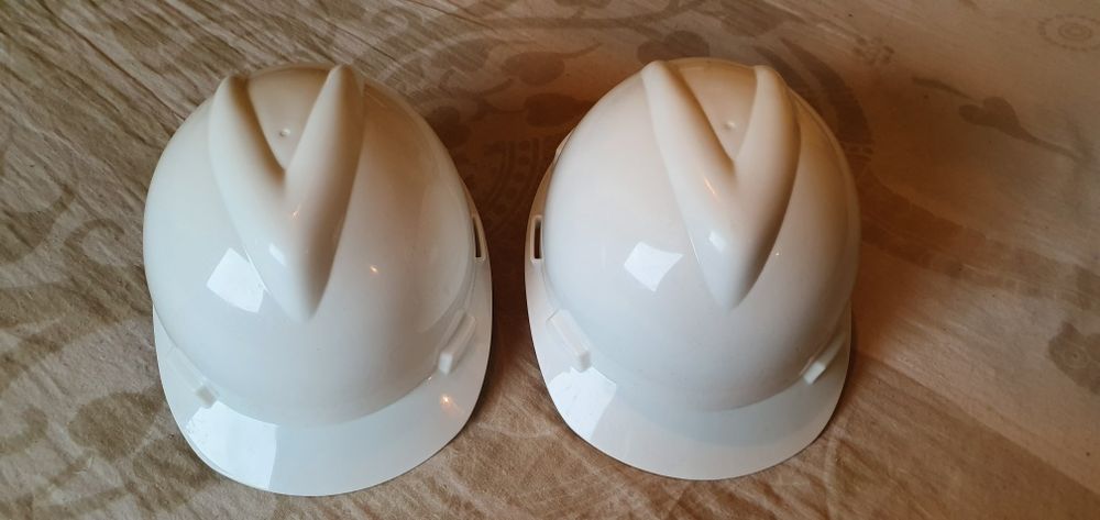 Cască de protecție reglabilă MSA V-Gard alba 1 bucata NOUA