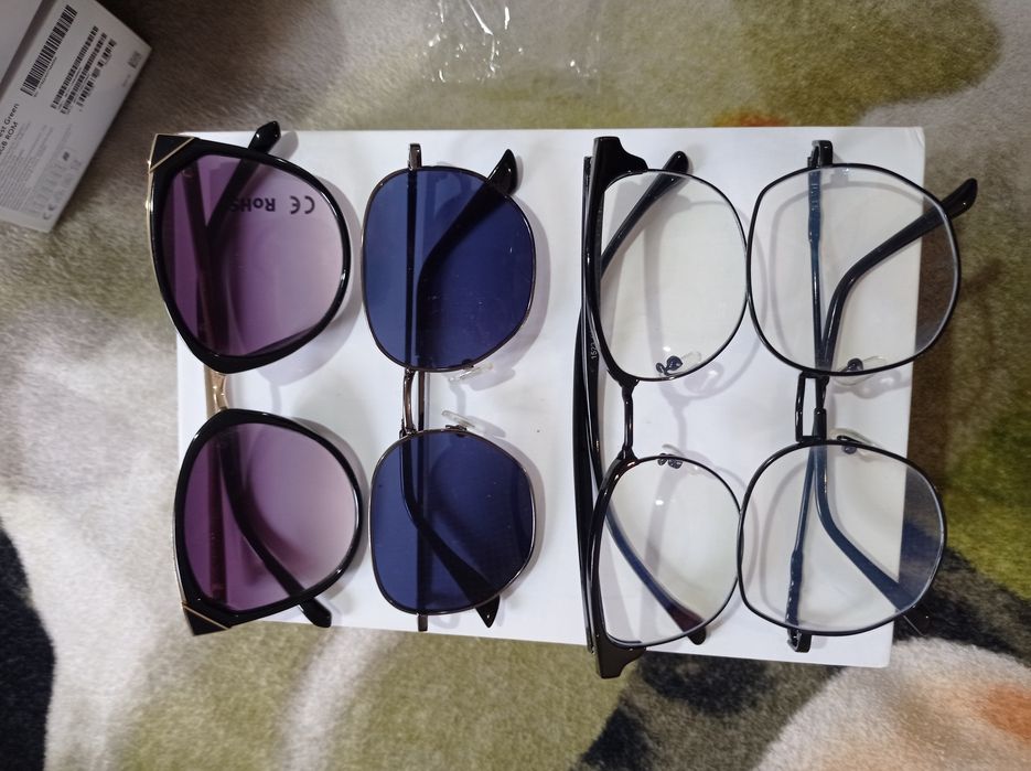 Очки зрительные и солнцезащитные