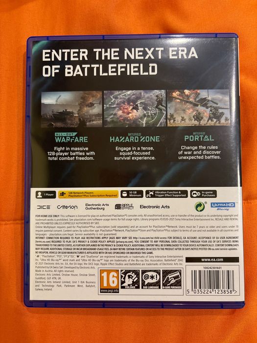 Игра за PS5 Battlefield 2042