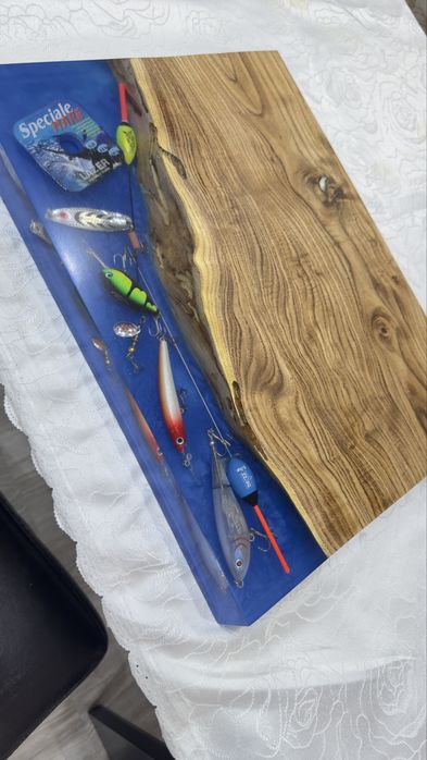 Нещо и за рибарите от епоксидна смола и дърво