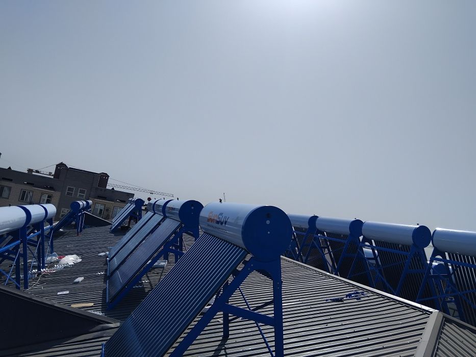 Куёш сув иситгичи / Солнечные водонагреватели  100л, 200л, 300л, 400л