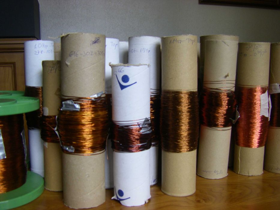 Емайлиран бобинажен проводник от 0.14мм до 0.45мм