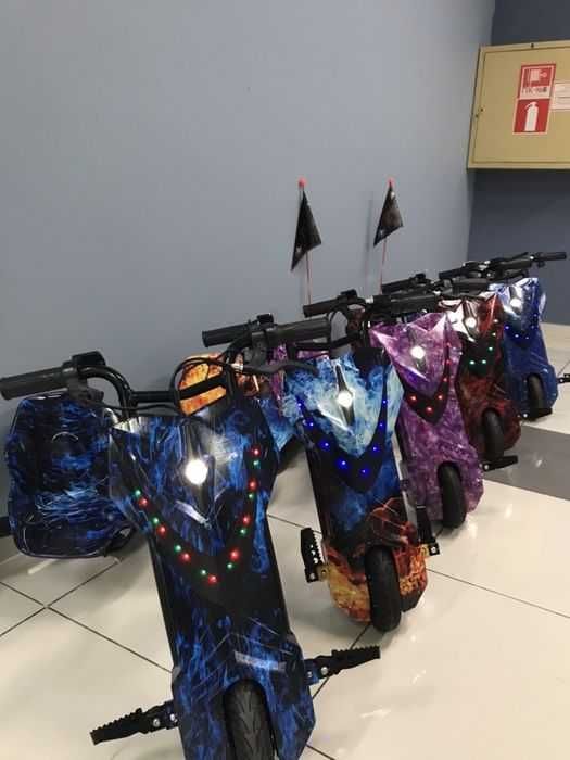 Дрифт Скутер 36V Картинг 360 Рассрочка Гарантия Drift Car Доставка