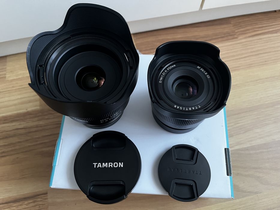 Obiective pentru Sony E/Nex/E-mount (Tamron 24mm f2.8 + TTartisan 35mm f1.8 II)