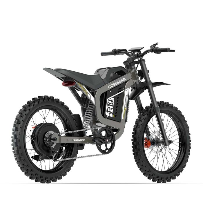 COSWHEEL R19 Upgrade – Електрически офроуд велосипед 72V 40Ah | Peak 9000W | Наличен