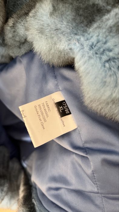 Эко шубка , очень тёплая на зиму