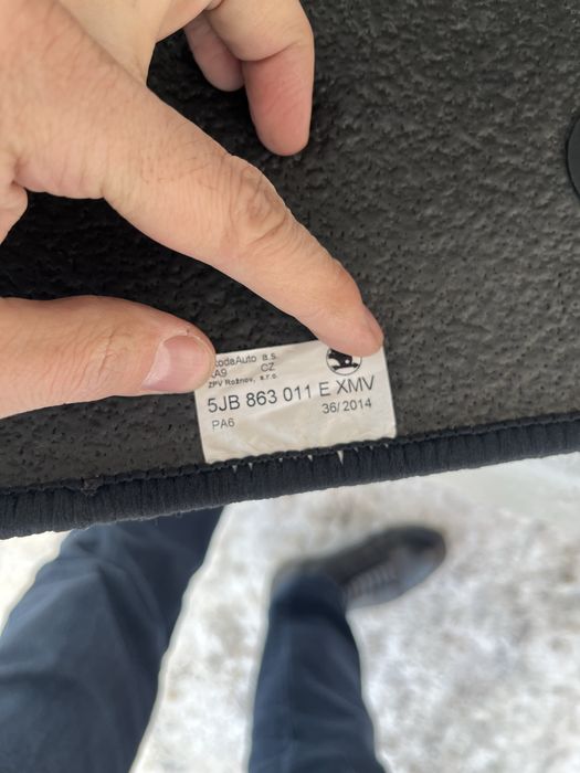 Коарики/полики Шкода Рапид, Поло.