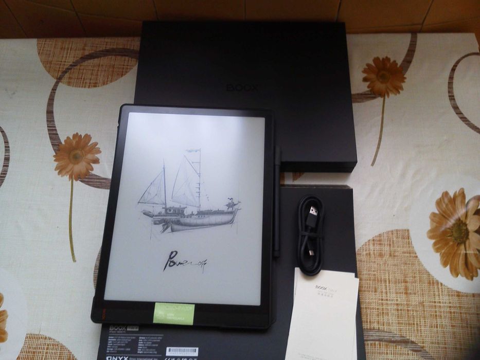 Tableta ONYX pentru Citit si Scris+Husa Pliabila