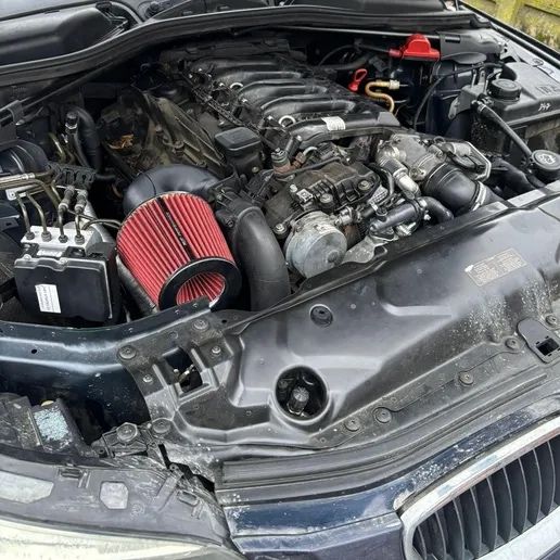 BMW m57 m47 intake MAF 180 градуса 76мм и 80мм