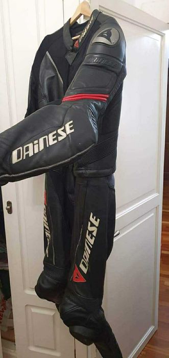 Кожен мото екип DAINESE, 56 размер