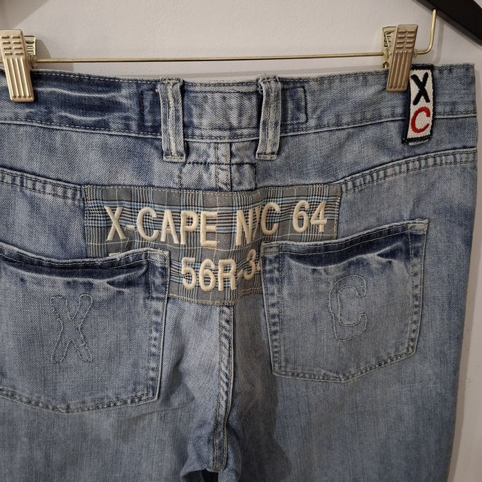 Blugi bărbați X-CAPE, mărime W32 regular fit, bleumarin