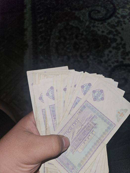 100 сумовые купюры 60шт