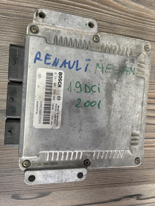 Calculator motor renault megan 1 1.9dci 2001