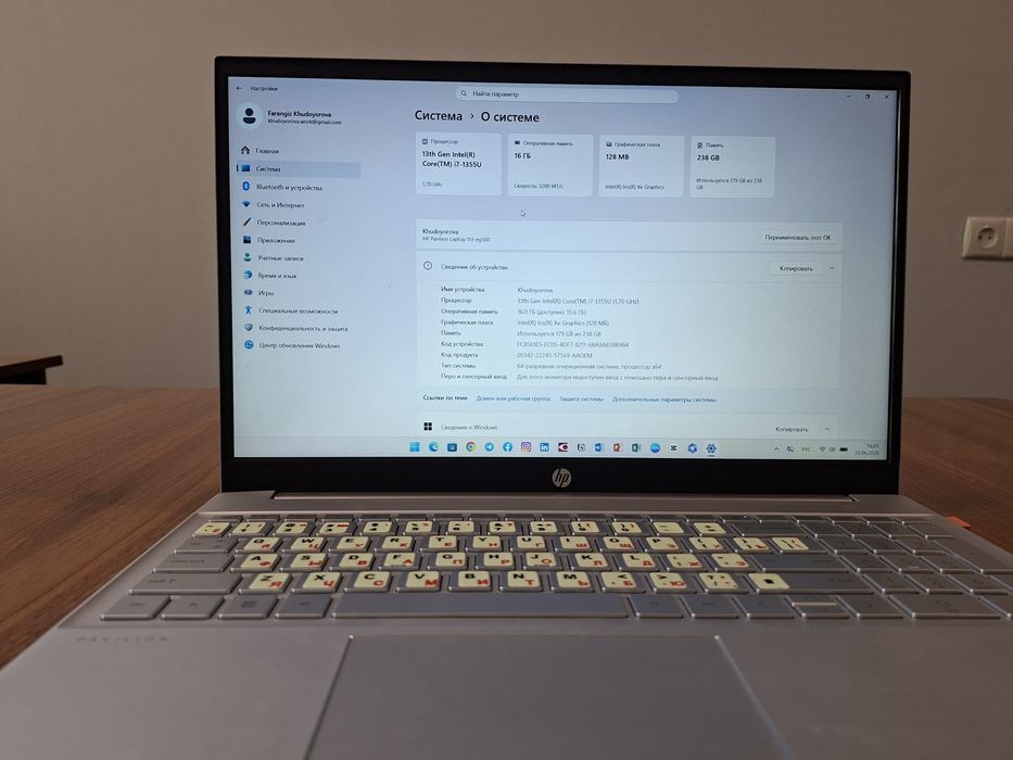 Hp pavilion holati yangi
