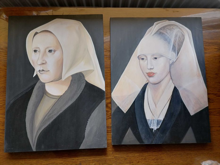 Pictură „Portretul unei femei” reproducere după Rogier Van der Weyden