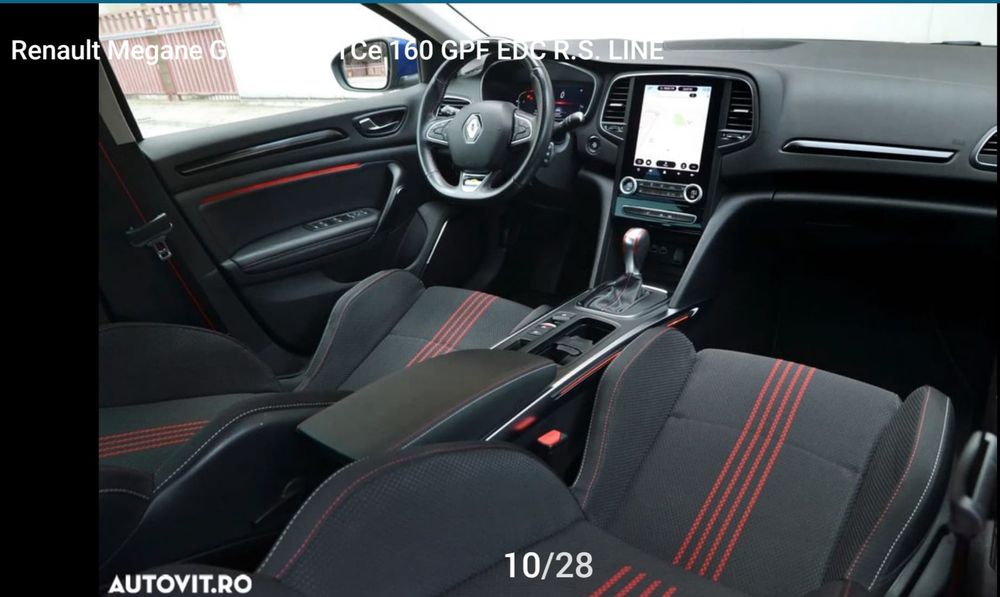 RENAULT MEGANE IV 1.33 160cp RS Line.