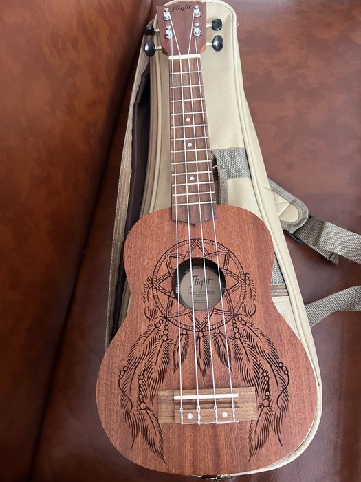 Укулеле Flight Nus 350 DC Brown