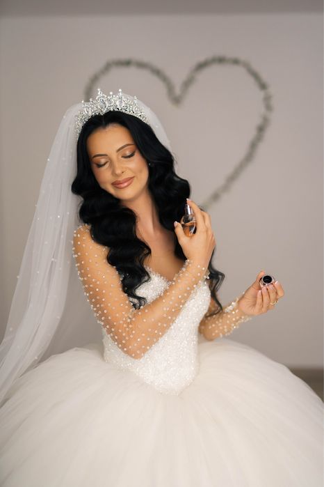 Rochie de mireasă, XS, model unicat