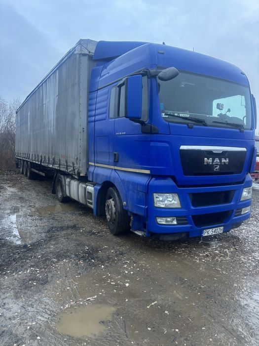 Vand ansamblu  man tgx 18.440 +semiremorca kogel sau schimb cu utilaje