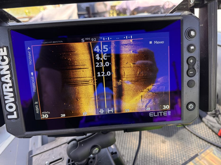 Эхолот Lowrance elite fs 9