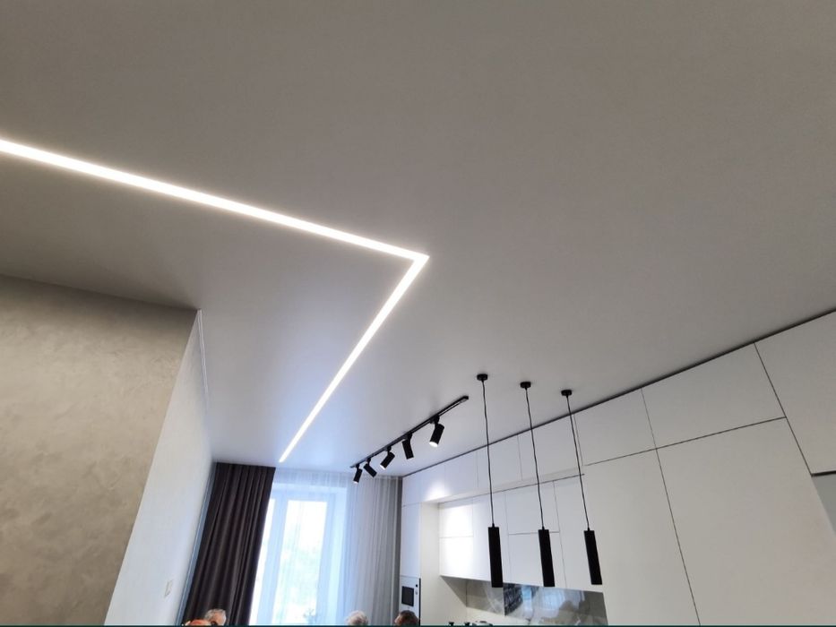 Натяжные потолки от 1200