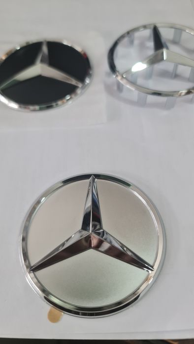 Емблема за волан Airbag на Мерцедес 3d и стъклена