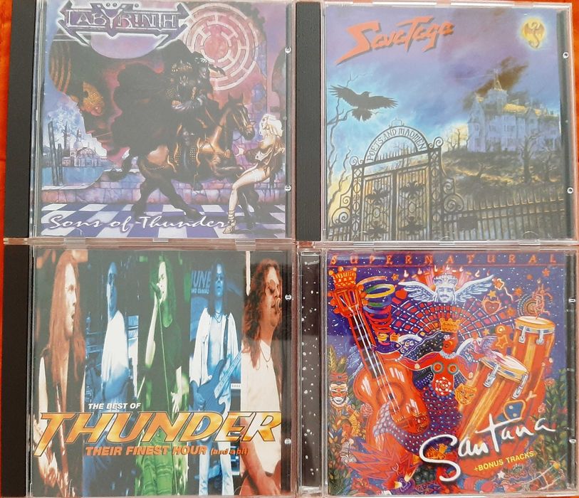 vand CD rock heavy metal: Death Angel, Dreams of Sanity, Primal Fear, Dalriada