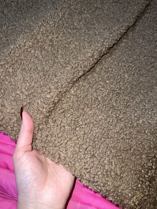 Пальто тедди большой размер 2/3XL