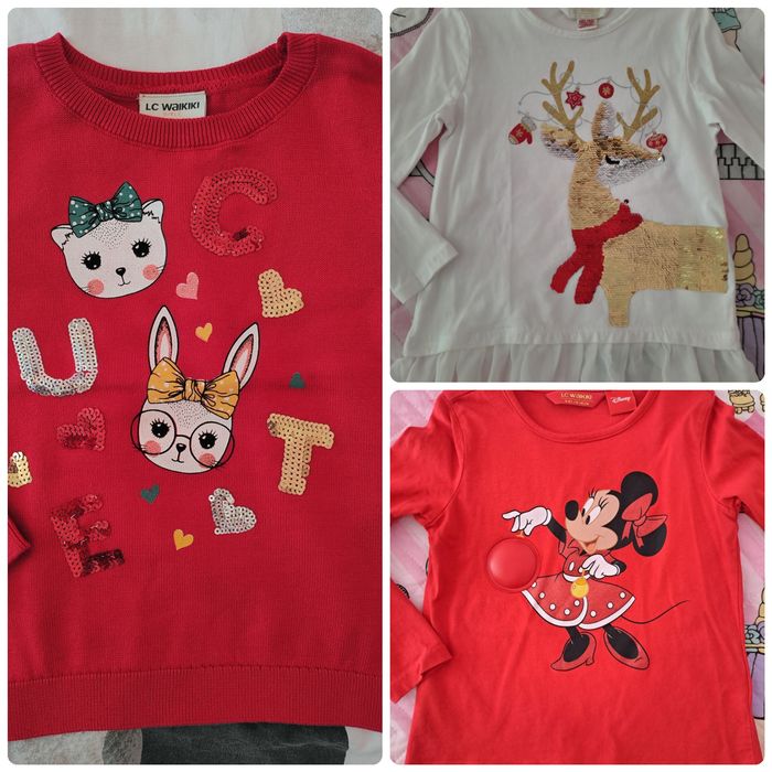 Обща цена 10€ Детски блузки LC WAIKIKI 110 см.