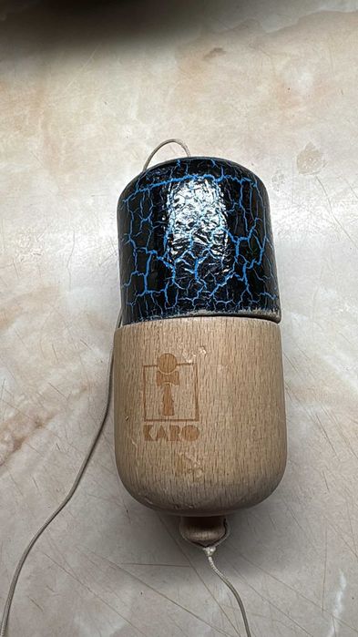 KROM Kendama + Knight Kendama Pill Rasta + TAKO Pill Crackle