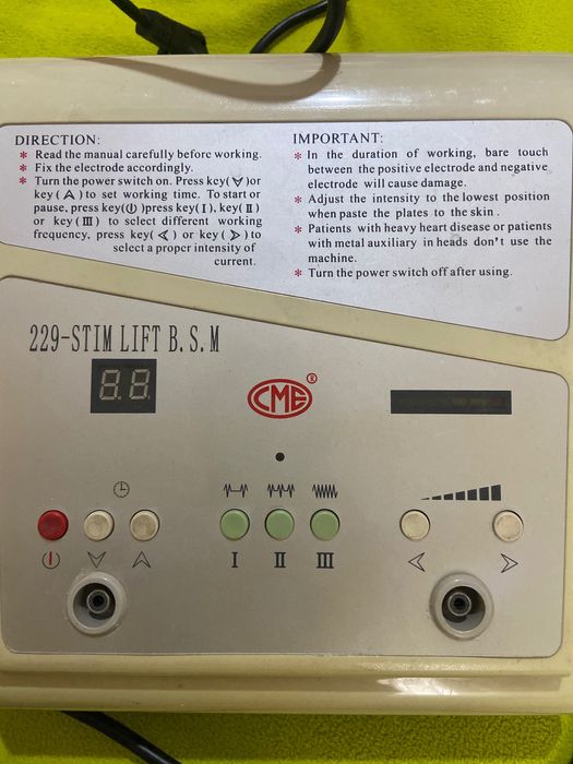Аппарат микротоковой терапии 229-Stim lift b.s.m