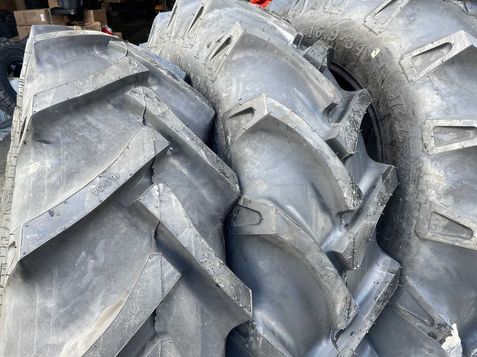 Cauciucuri noi MRL cu 14pr cauciucuri 16.9-34 de tractor spate