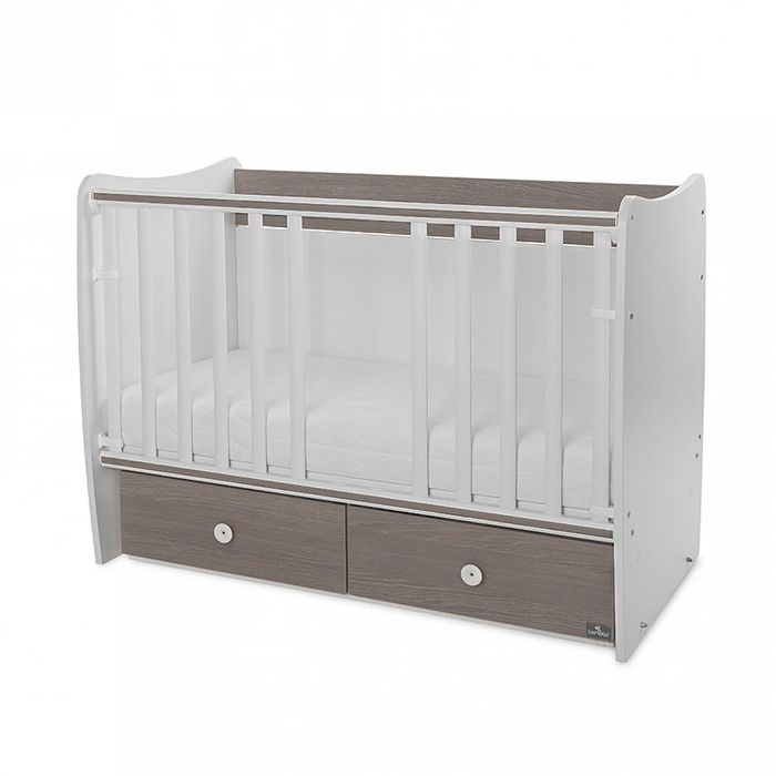 2 броя Бебешко легло LORELLI Matrix 60/120см с 2бр MAGNIFLEX матрака