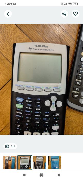 Calculator Casio Si Texas Instruments