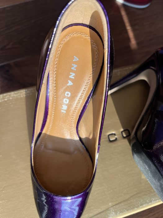 Pantofi stiletto Anna Cori piele naturala