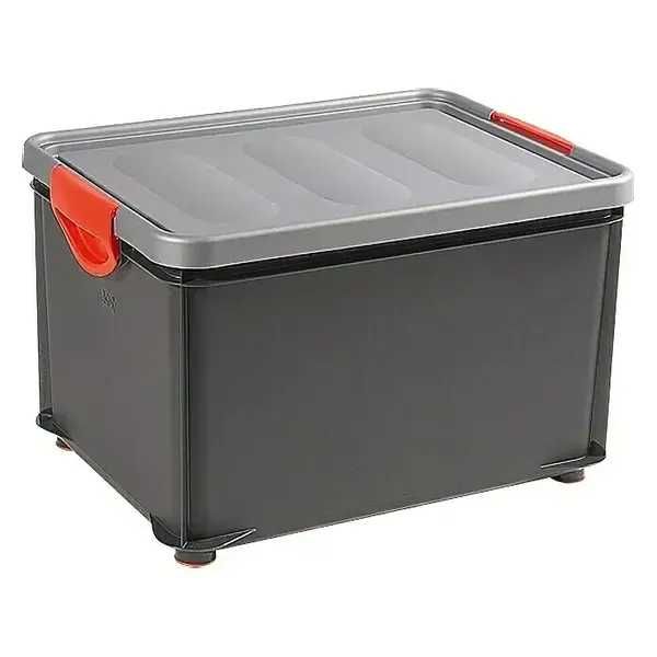 Cutie depozitare plastic, ladite culoare neagra, gri 32L 55L 60L 33L