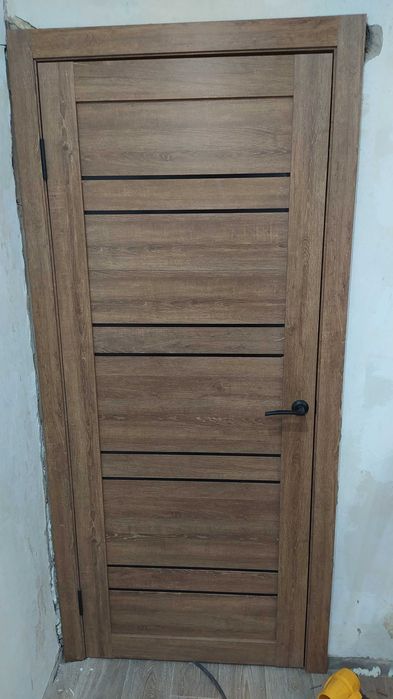 Установка мк дверей, ламинат, линолеум, плинтуса, откосы