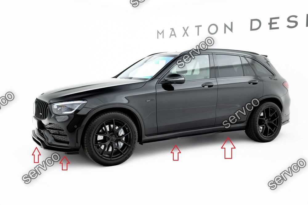Body kit tuning Mercedes AMG GLC 43 SUV X253 2019-2022 v3 - Maxton