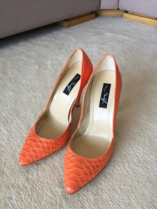 Pantofi din piele naturala de piton