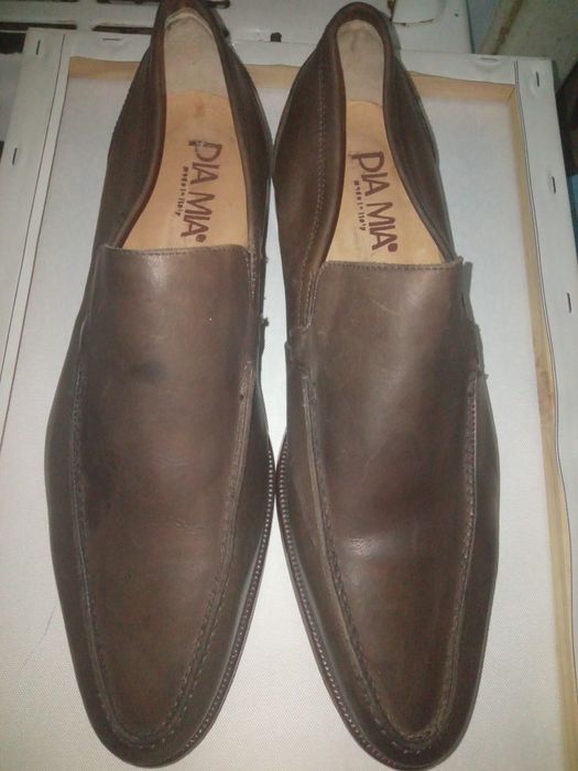 Кожаные туфли мужские