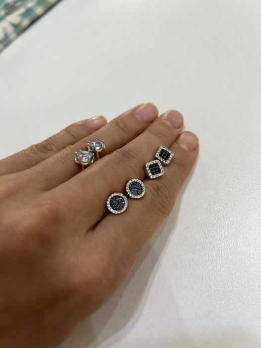 Серьги из серебра
