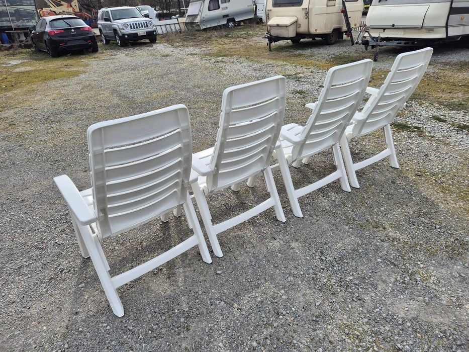 Градински Шезлонги Сгъваеми HARTMAN 4 Броя