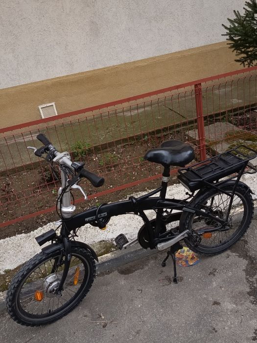 Bicicletă electrică pliabilă Leader E-Powered Bike Line – ideală pentru livrări (Glovo/Bolt)
