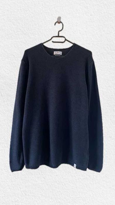 Pulover tricotat bleumarin Jack & Jones