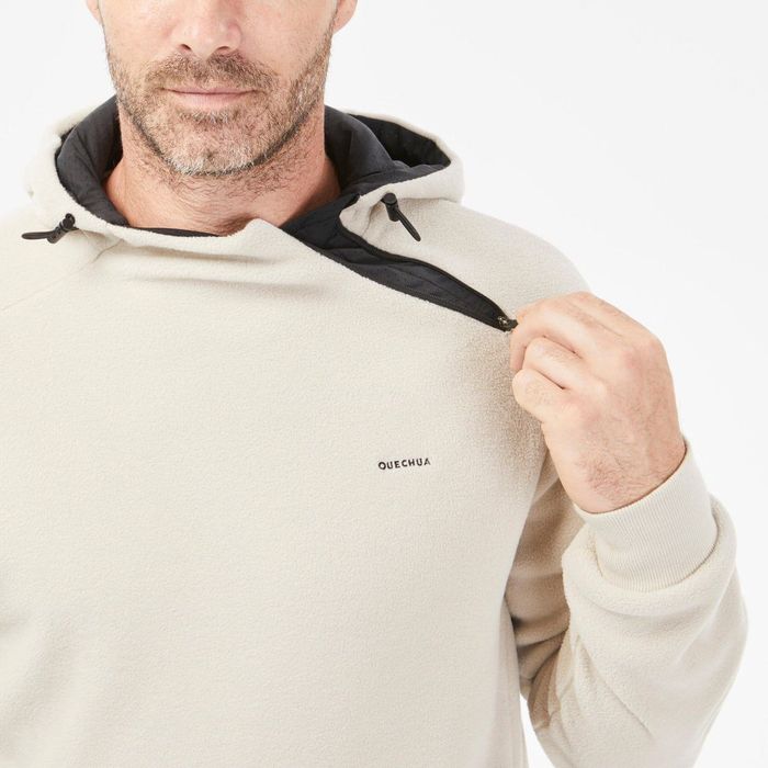 Флисовая толстовка Mh100 Quechua, р.M,XL,2XL бежевая