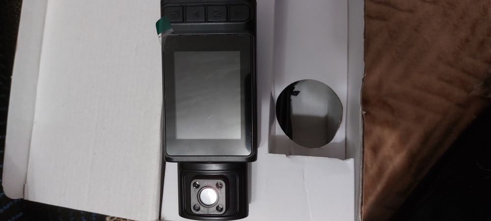 Cameră video auto FHD, duală.